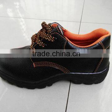 Pu Sole Leather Safety Boots Steel Toe Cap Hot Selling in Dubai