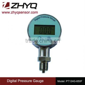 High precision battery low power pressure gauge