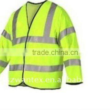 EN20471 high visibility breathable reflective safety vest