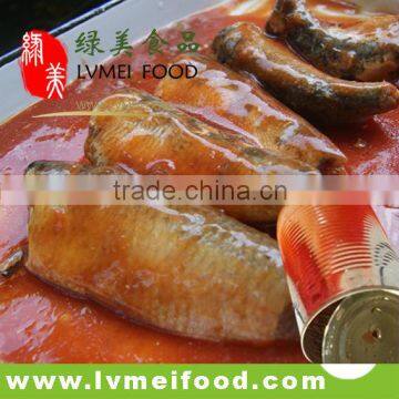 High Quality Canned Sardines in Tomato Sauce