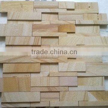 Teak SB interlock Mosaics Pattern