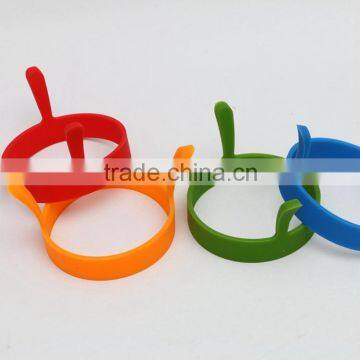 Round shape red resistant silicone egg ring