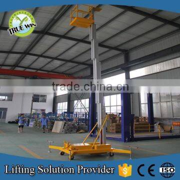 10m lift height aerial work aluminium lift table