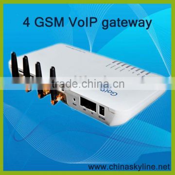 Used gsm gateway for 4 channels,tens 4 channels