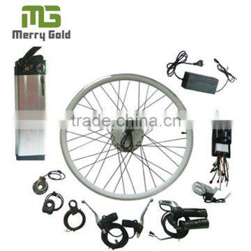 cheap chinese 24V-36V 150w- 350w electric bicycle motor kit for bike prices with LCD