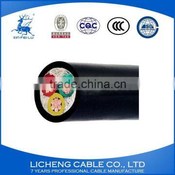 Xlpe Insulated Pvc Sheathed Power Cable 3x120mm2 Copper Electrical Cable photo-2
