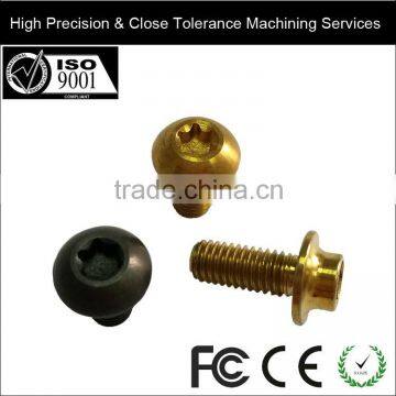 Titanium Screws Made by CNC Precision Automatic Lathe