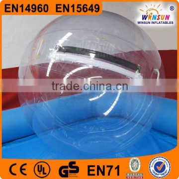 Water PVC inflatable toys big clear transparent plastic ball