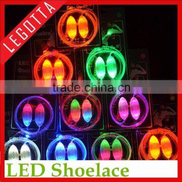 New products 2016 Ultra Bright supply all kinds of red led shoelace