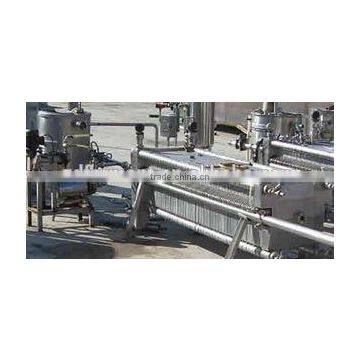 brewery equipment for beer filtration system