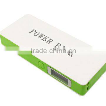 Portable LCD Display 15000mah 2 USB Socket Shenzhen Mobile Power Supply , Laptop Mobile Power Bank