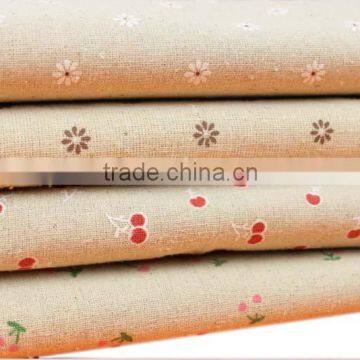 prices of hot sale 100% linen printing fabric for shirt from China manufacturers