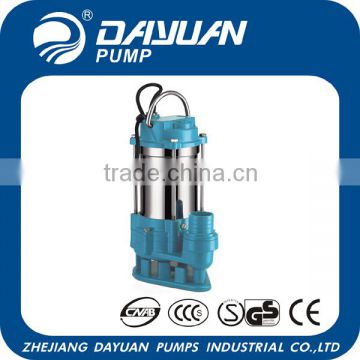 WQD 1.5'' 10m3/h 1hp electric water pump motor price in China