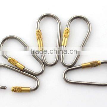 Various Durable Titanium Mini Quick Release Snap Hook and Loop photo-3