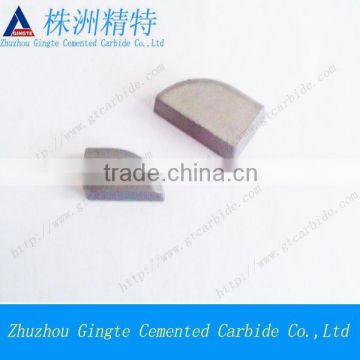 cemented brazed tips with good high temperature hardness