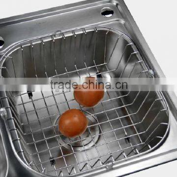 kitchen sink stainless steel basket,storage basket,wire basket