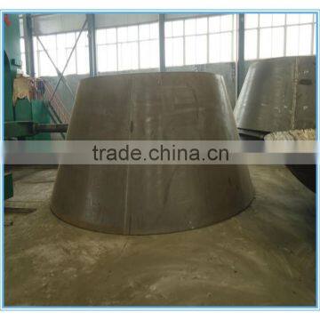 steel conical head used in boiler