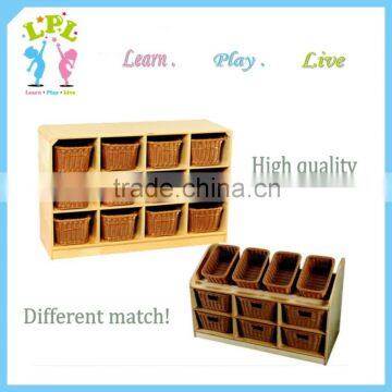2016 wholesale high quality durable washable multi-function wicker storage basket wicker basket drawers