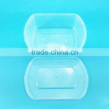 Divide Plastic Disposable Compartment Lunch Box Plastic
