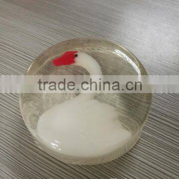 transparent swan cartoon soap