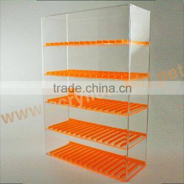 5 tiers acrylic cigarette smoking display shelf cigarette display stand acrylic cigarette display shelf