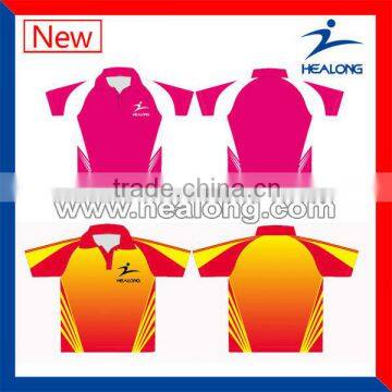 Custom Sublimation Cheap Polo T Shirt Sportswear