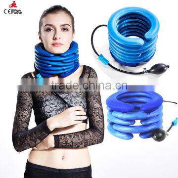 2015 best selling Neck support brace ,Medical soft inflatable cervical neck collar,air cervical traction device