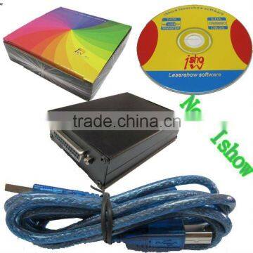 Ishow Programmable Ilda Laser Software for ILDA Stage Laser Light With USB Power Supply