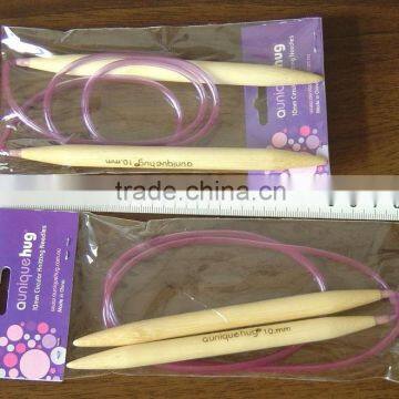 Bamboo Aluminum Circular knitting needles