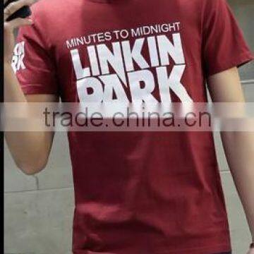 Men's Cotton Round Collar Printing T-shirt photo-5