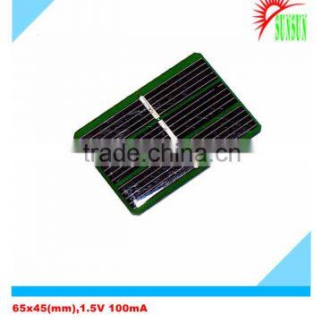 Epoxy resin 0.15W 1.5V 100mA mini solar panel