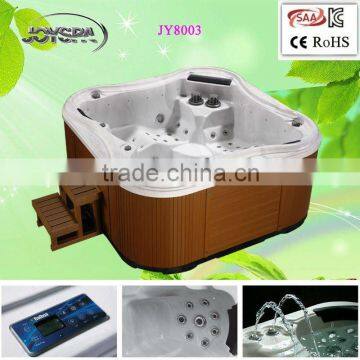 Whirlpool Acrylic outdoor whirlpool bath hot tub massage bathtubs made in China