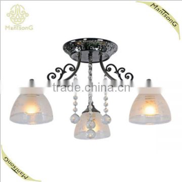 2016 Wholesale Classic Style Glass Shade Ceiling Light For Shop, Home lamps