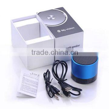 My vision 788s Wireless aluminum portable bluetooth speaker with mic & TF card