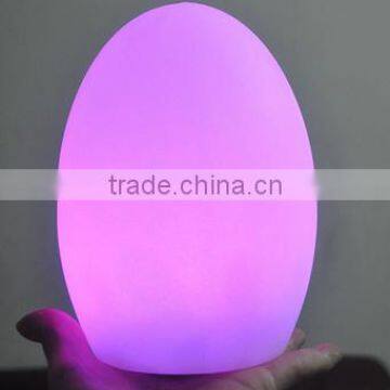 mini cute egg lamp colorful lamp high quality 8 leds rechargeable lamp