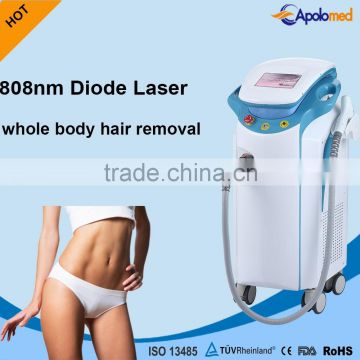 Apolomed Acne treatment skin rejuvenation 755 810 1064NM laser diode machine