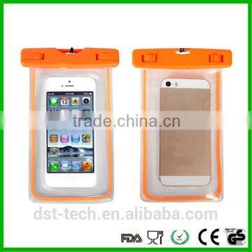 Promotion White Transparent Waterproof Case for Iphone 7/ 7 Plus