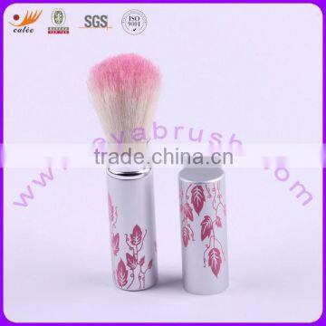 Retractable Brush Pink Leaves Pattern--OEM/ODM