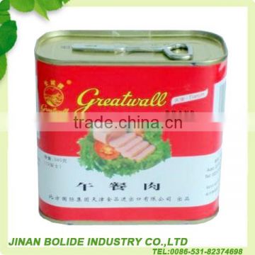 High quality and delicious canned luncheon meat