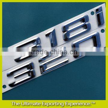 car sticker , sticker for car,chrome plastic sticker