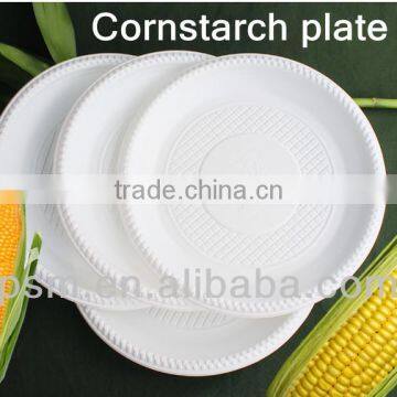 Biodegradable cornstarch food packaging