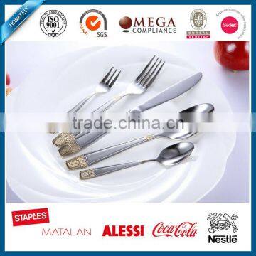 big discount wholesale 18/0 stainless steel flatware set