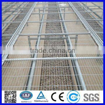 galvanized welded seedbed wire mesh/seedbed metal mesh panel/greenhouse seedbed