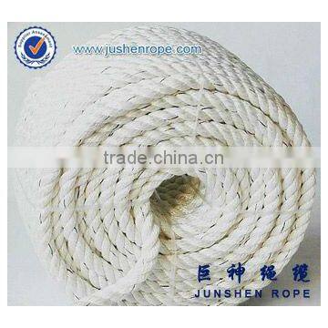 Strong, soft, Premium Grade 1/4" nylon rope.