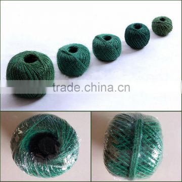 Green agriculture binder twine,Dyed jute twine ,jute ball