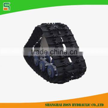 ATV rubber track chassis