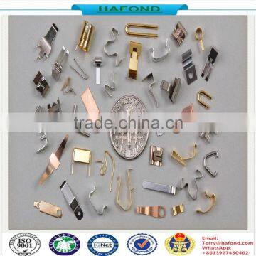 Shenzhen Manufacture Custom Made Electrophoresis Spring Steel Sheet Metal Stamping Parts Brass kg per in India photo-6