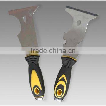 Plastic-rubber handle Carbon steel polish Scraper