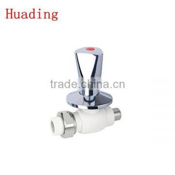 PVC Plastic Valve Male And Male Thread Ball Valve photo-2
