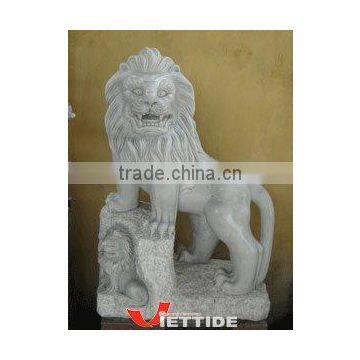 Marble Lion Statue